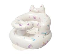 Sedia gonfiabile per bambini, pieghevole, multifunzionale, con supporto per la schiena, per bambini dai 3 mesi in su, sedia portatile con pompa integrata per gite