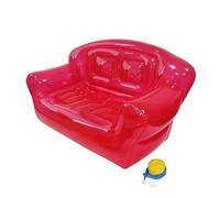 Sedia gonfiabile trasparente, divano singolo in PVC trasparente, per interni ed esterni, divano gonfiabile per camera da letto, balcone, piscina e viaggi