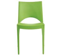 Grand soleil Sedia Upon Up-on Paris Grandsoleil Impilabile Verde Per Bar Ristorante Giardino - 665A