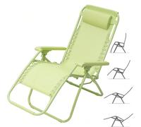 Sedia gravità Zero Sdraio da Giardino Poltrona Relax Pieghevole Salvaspazio Tubolari Acciaio 22mm Reclinabile in Texilene Traspirante, Mare Spiaggia Piscina Arredo Esterno La sedia Zero Gravity è stat