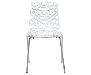 SEDIA GROOVE UP ON GRANDSOLEIL IN HIGHMOPP ACCIAIO CROMATO 9 COLORI