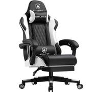 Sedia GTPLAYER Gaming Ergonomica con Supporto Lombare Reposapiedi