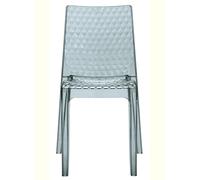 SEDIA HYPNOTIC UP ON GRANDSOLEIL POLICARBONATO TRASPARENTE IMPILABILE