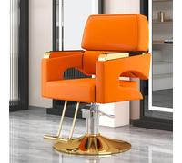 Sedia idraulica da barbiere, regolabile in altezza, con rotazione a 360° per un comodo parrucchiere