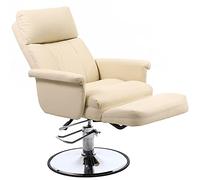 Sedia idraulica di bellezza regolabile a 3 sezioni, reclinabile, letto per il viso, con rotazione a 360°, per salone di bellezza e tatuaggi, per pedicure e massaggi