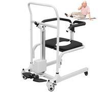 Sedia idraulica elettrica dell'ascensore del paziente con il sedile spaccato di 180°, sostiene 350lbs per l'assistenza domiciliare anziana e disabile