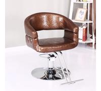 Sedia idraulica per parrucchieri, girevole a 360°, con altezza regolabile e design confortevole, per professionisti della bellezza