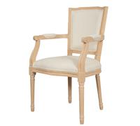 Biscottini Sedia imbottita in legno massello di olmo Poltrona dimensioni larghezza