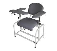 Sedia imbottita per flebotomia per prelievo di sangue, braccioli regolabili, design ergonomico per uso medico, comodo supporto per il paziente, ideale per cliniche e assistenza sanitaria