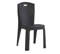 SEDIA IMPILABILE 'PARIS' cm 38x36x88h - Colore Antracite