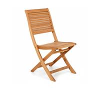 Sedia in Legno California Pieghevole Colore Naturale