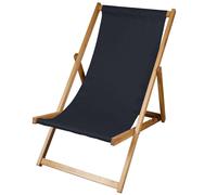 Sedia in Legno Terrazza Giardino Sedia a Sdraio Sulla Tavolo di Legno oliato