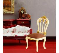 Sedia in Miniatura Mobile per Casa Delle Bambole Modello Da Pranzo Ornamento