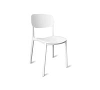 Sedia in polipropilene 51x38 H 58,5 cm bianco Bianco