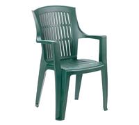 PROGARDEN SEDIA POLIPROPILENE ARPA 55X60 VERDE 55X60X91CM GIARDINO COD.BF20165