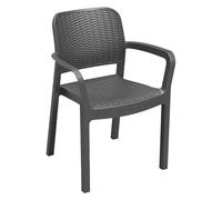SEDIA IN POLIPROPILENE 'BELLA' graphite KETER