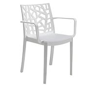 Sedia in polipropilene 'matrix armchair' taupe BICA