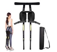 Sedia Indossabile | Sedile Invisibile Pieghevole Portatile | Sedia Indossabile Con Esoscheletro Leggero Sgabello Da Invisibile Per Esterni, Sedile Ergonomico Per Gambe Indossabili, 3 Marce Regol