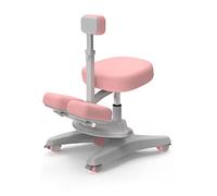 Sedia inginocchiata regolabile con gambe scorrevoli e schienale per correggere la postura in ambienti di apprendimento