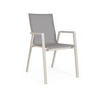 Sedia Isacco Con Braccioli Krion Pelican