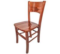 Sedia Lucy massello noce