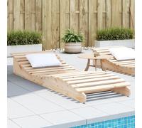 Sedia Lunga 205x70x31,5 cm Bevanda solida di pin Long OutdoorChaises, mobili da giardino, piscina, Forniture per la casa, decorazione