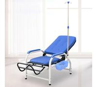 Sedia medica reclinabile con supporto IV per prelievo di sangue, attesa paziente e trattamento in cliniche