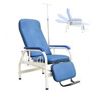 Sedia medica regolabile per flebotomia completamente reclinabile con supporto IV, struttura in acciaio, ideale per cliniche e sale d'attesa, sala trattamenti e reception