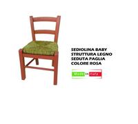 SEDIA MEZZANA DELLA NONNA LEGNO DI FAGGIO VARIE MISURE SEDIA CAMINO 9 2024