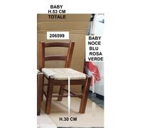 SEDIA MEZZANA DELLA NONNA LEGNO DI FAGGIO VARIE MISURE SEDIA CAMINO 9 2025