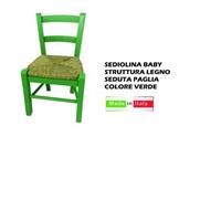 SEDIA MEZZANA DELLA NONNA LEGNO DI FAGGIO VARIE MISURE SEDIA CAMINO 9 2025