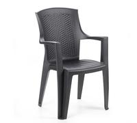 SEDIA MOD. EDEN IN POLIPROPILENE ANTRACITE