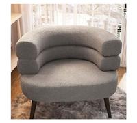 Sedia moderna con accento, divano singolo per soggiorno, camera da letto, salone e ufficio, schienale dal design curvo, comoda sedia da lettura