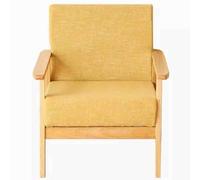 Sedia moderna metà secolo, poltrona retrò per il tempo libero con struttura in legno per soggiorno e camera da letto, elegante decorazione per la casa