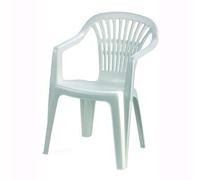 Sedia per Esterni Impilabile Polipropilene 54x53x80 Bianco Scilla IPAE PROGARDEN