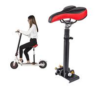 Sedia Monopattino Elettrico Con Sedile, Scooter Seat 40-60CM Lunghezza Regolabile Solo Xiaomi M365 M365PRO Scooter Cuscino Pieghevole Skateboard Soft Cuscino Roller Seat Base Viti Sedile Ammortizzant