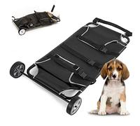 sedia montascale, Barella for Animali con Ruote, for Soccorso Domestici Carrello for Trasporto Veterinario Trasportino for Portatile, Capacità Massima di 250 libbre