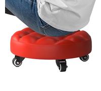 Sedia multiuso Rolling Floor - Sedia da pavimento a bassa altezza, sgabello mobile | Sgabello regolabile con ruote, sedia da pavimento per la pulizia della stanza da casa all'aperto e lavori in garage