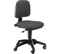 Sedia Operativa A41B GRIGIO senza BRACCIOLI UNISIT. Seduta operativa con schiena