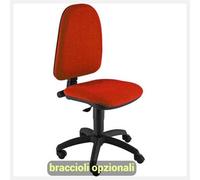 Sedia operativa girevole Unisit Jupiter JUSB/SB Eco smart - rivestimento Eco ros