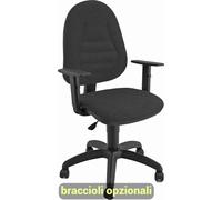 Sedia operativa girevole Unisit Metis MTPRO Eco Smart - rivestimento microfibra
