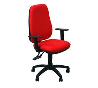 Sedia operativa girevole Unisit Teti TETE Eco Smart - rivestimento Eco rosso - b
