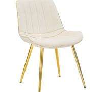 SEDIA PARIS CREMA/GOLD SET 2 PZ