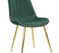 SEDIA PARIS VERDE/GOLD SET 2 PZ