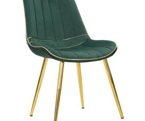 SEDIA PARIS VERDE/GOLD SET 2 PZ