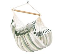 Sedia pensile Domingo Cedar Comfort resistente alle intemperie verde grigio verde