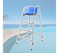 Sedia per bagnini, Sgabelli da bar for esterni, sedie for lago, spiaggia, cortile, piscina, 3,9 4,9 5,9 piedi, comodi sgabelli da bagnino for la guardia costiera, carichi fino a 660 libbre(H 150cm/59i