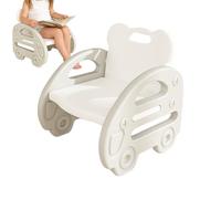 Sedia per bambini a forma di auto, sedile con schienale portatile, sedia da pranzo per bambini dal design, sedile per sala studio con costruzione robusta, accessorio per l'aula diverten