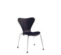 Sedia Per Bambini Fritz Hansen Serie 7 Cromo/890 Blu Notte