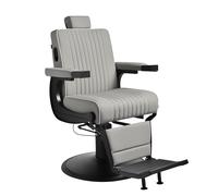 Sedia per barbiere barber chair | Gabbiano LEVI (grigio)